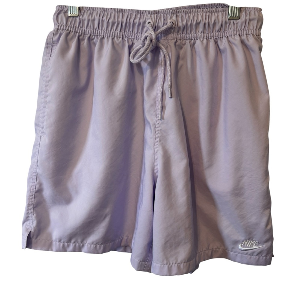 Nike Men’s Lavender Purple Drawstring Athletic Shorts Size Small Waist 13